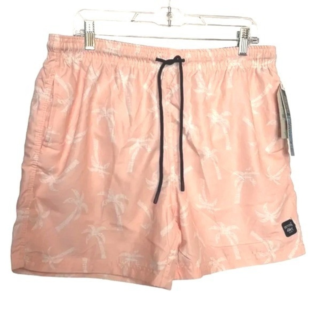 NWT Men's Spicy Tuna Swim Trunks/Shorts Palm Tree Print Size‎ XL